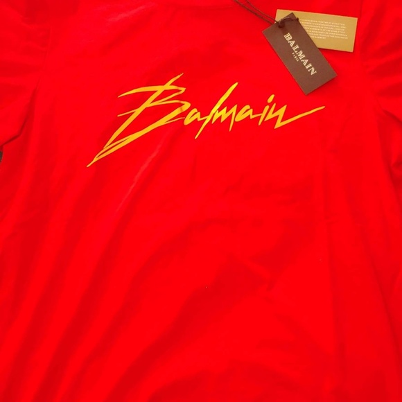Mens Balmain t-shirt - Picture 2 of 3
